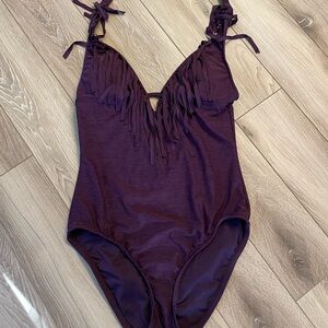 Fringe bathing suit